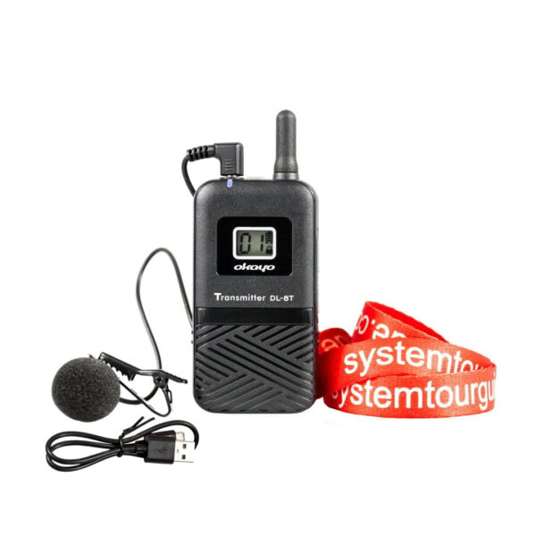 Ultralight bodypack / beltpack / microport Okayo DL-8T transmitter