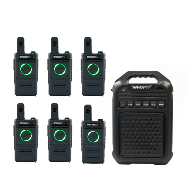 mGuide GST-G3 S6+ - kit sans fil avec chargeur collectif pour la restauration et l'hôtellerie
