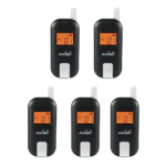 REF-5X: conjunto de cinco intercomunicadores para árbitros, con accesorios