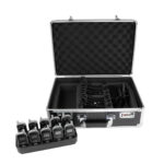 Axiwi AT-350 set di 10 pezzi più accessori – sistema intercom digitale full duplex senza fili per ufficio, fabbrica, sport