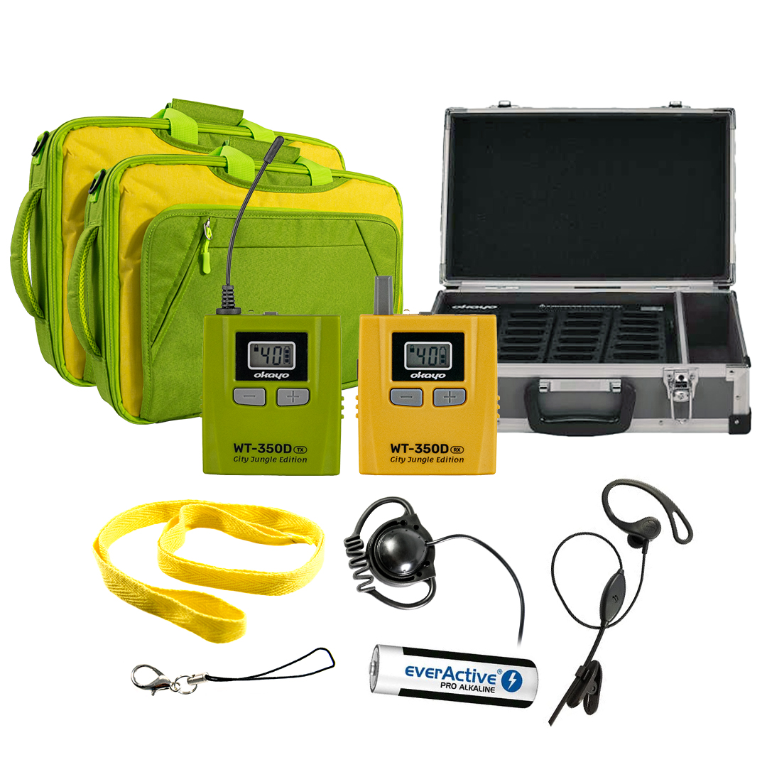 Okayo WT-350D Tour Guide System | M+ (50+2+HDC-324)
