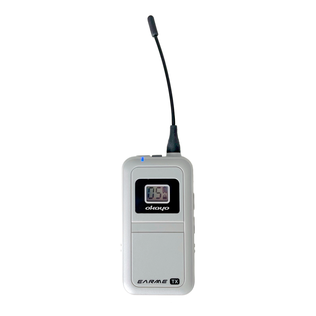 Tour-guide system - Okayo EarMe Transmitter