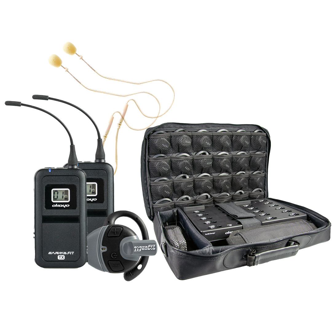 Okayo EarME FIT Tour Guide System | M+ (22+2)