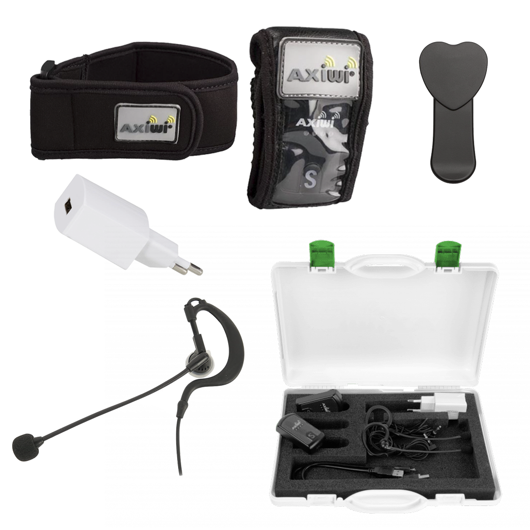 EQS AT-320 - kit de 2 interphones bidirectionnels avec accessoires – Image 4