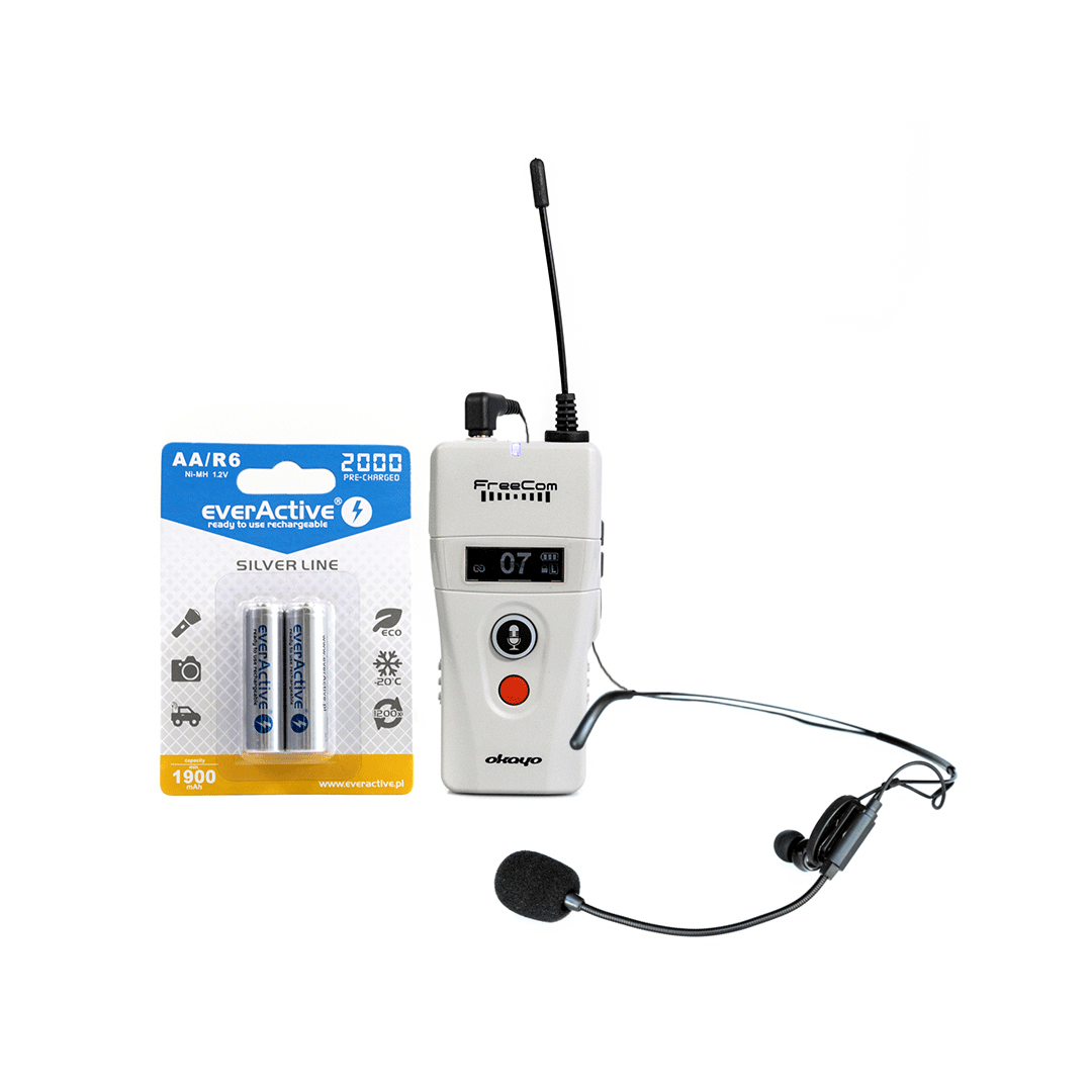 Intercom pour la communication des équipes de tournage et de production - FreeCom + HEM-30 – Image 6