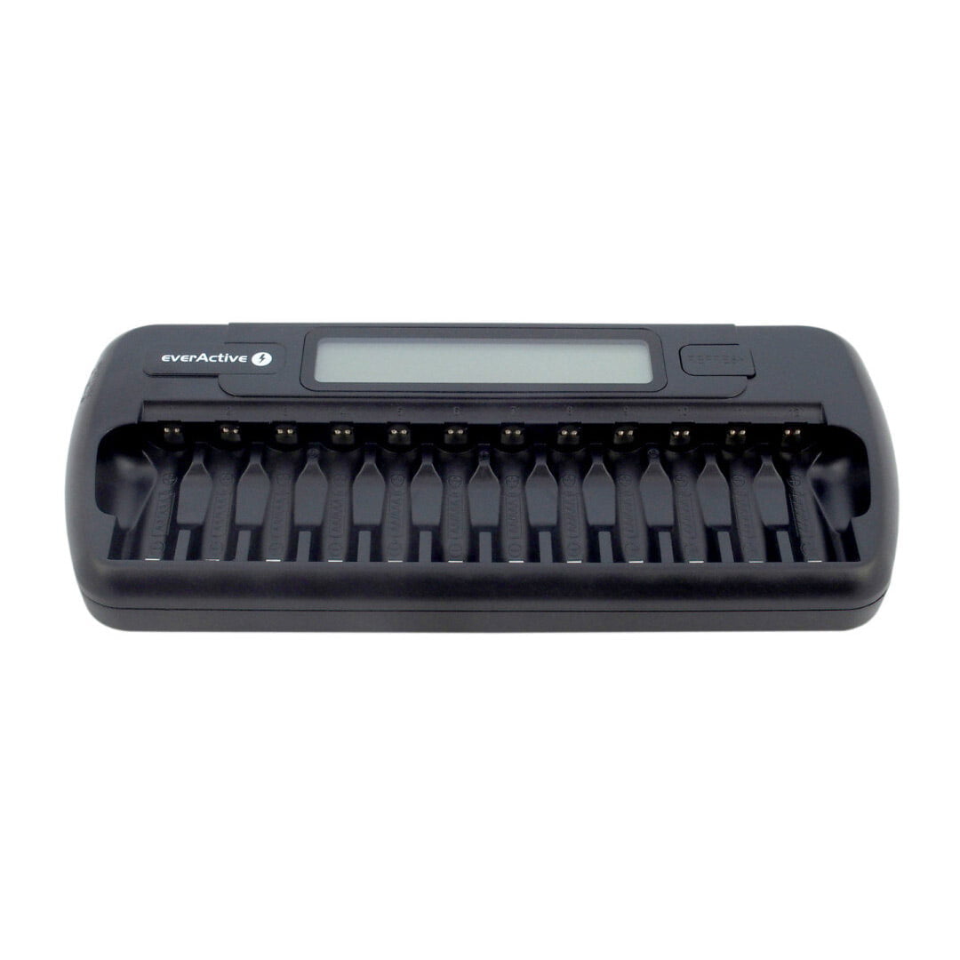 Chargeur Ni-MH everactive NC-1200 pour 12 accumulateurs – Image 2