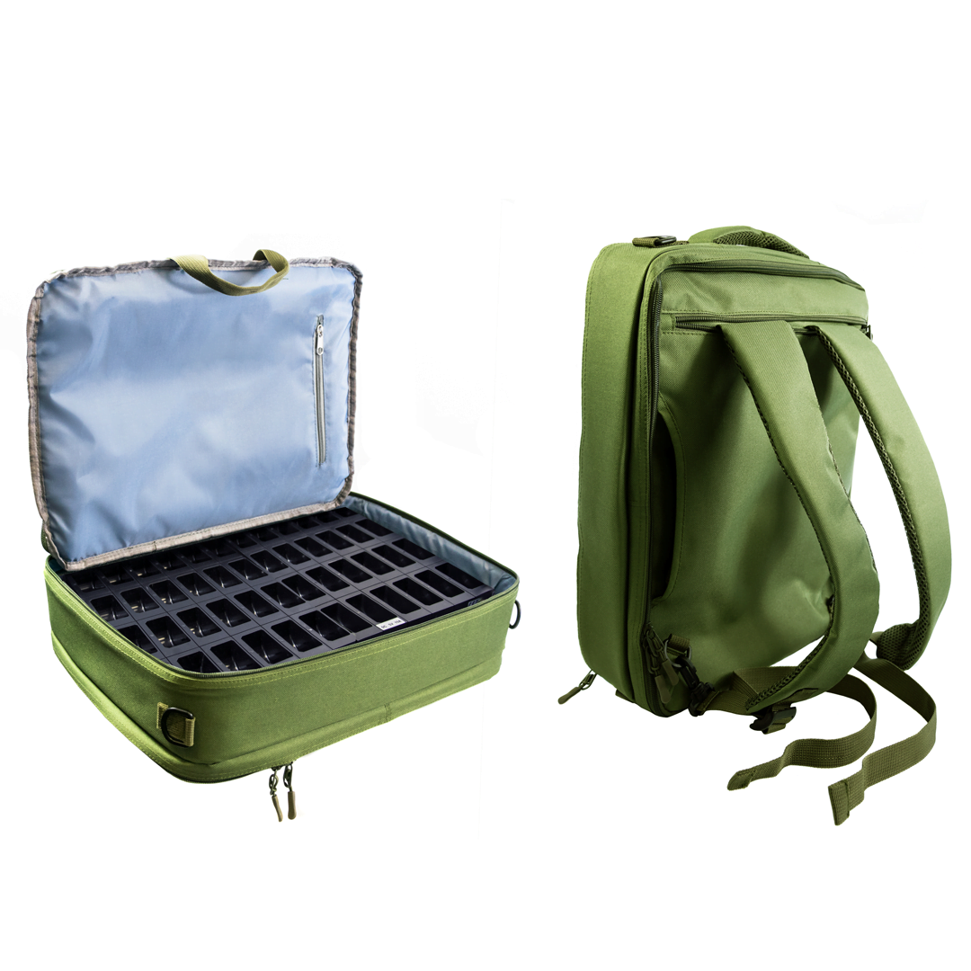 TBX2 + 2 x DCH-24U - bag-backpack with 2 chargers for Pellegrino 2