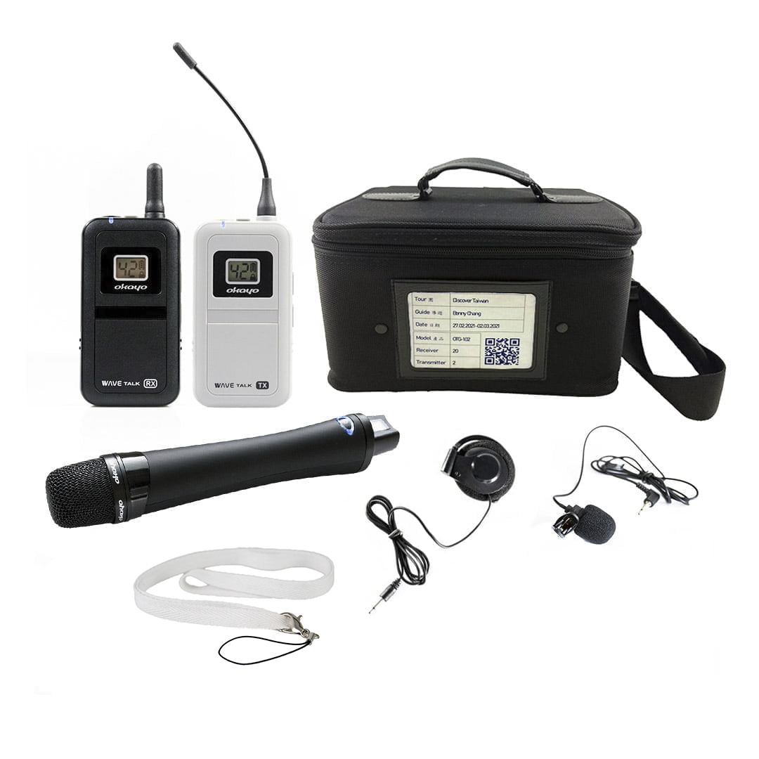 Okayo WaveTalk Tour Guide System | S+ (11+1+1)+C